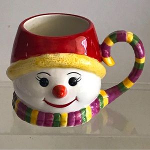 CHRISTOPHER RADKO Traditions Holiday Celebrations Snowwoman Oversized Coffee Mug